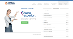 Desktop Screenshot of ccfacil.com.br